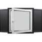 Antival Shutter and Tilt and Turn Window open from side