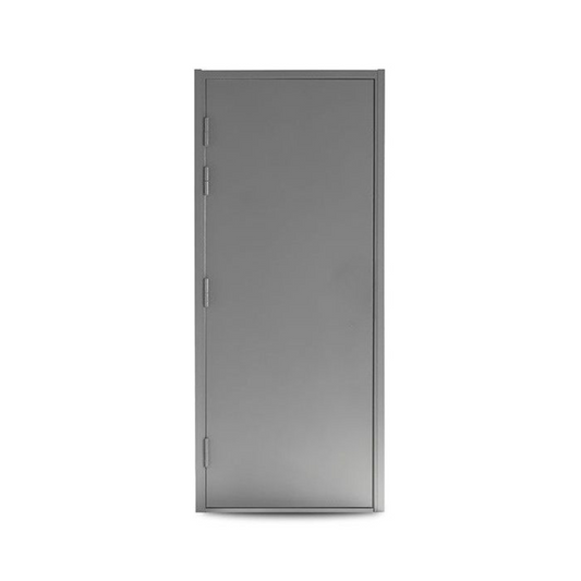 Blank Heavy Duty Steel Door Grey