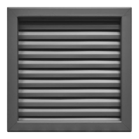 Louvres primed grey