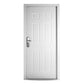 Heavy Duty White Six Panel Metal Steel Door